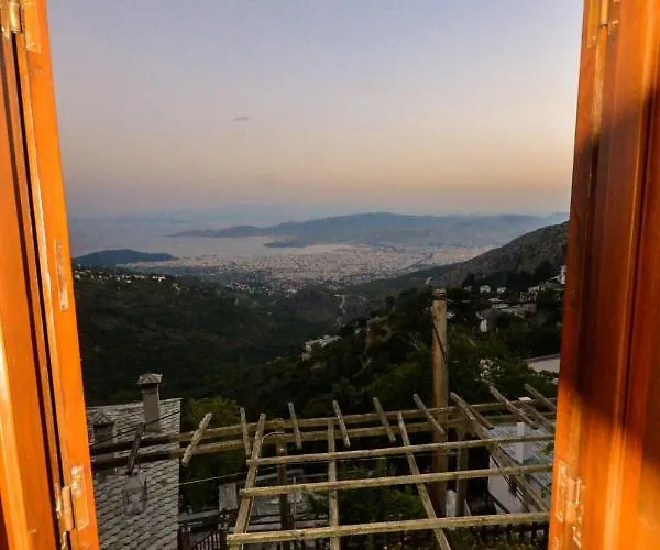 Spacious House With Sea View In 펜션 볼로스
