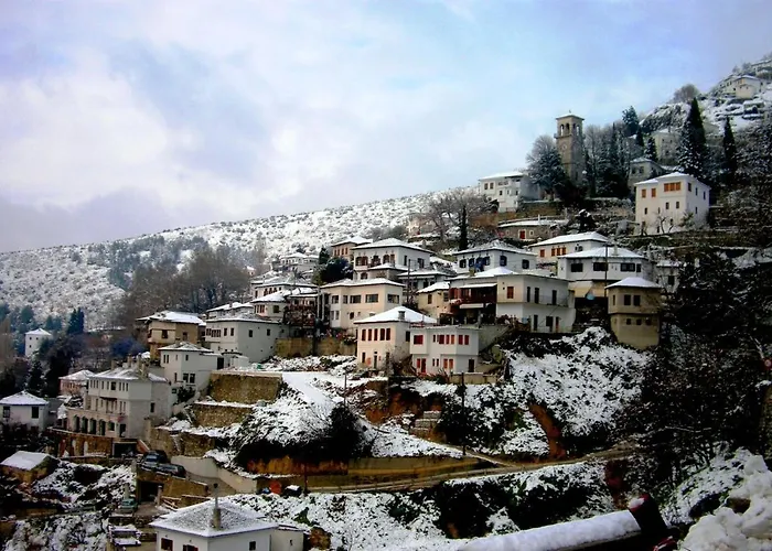 펜션 Spacious House With Sea View In 볼로스