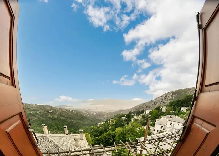 펜션 Spacious House With Sea View In 볼로스