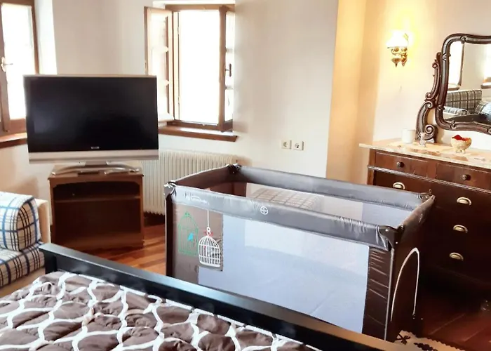 펜션 Spacious House With Sea View In